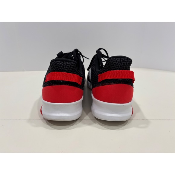 adidas Other - Adidas Cloudfoam Mens 11 Running Shoes Black Red White Mesh B43838 Sneaker